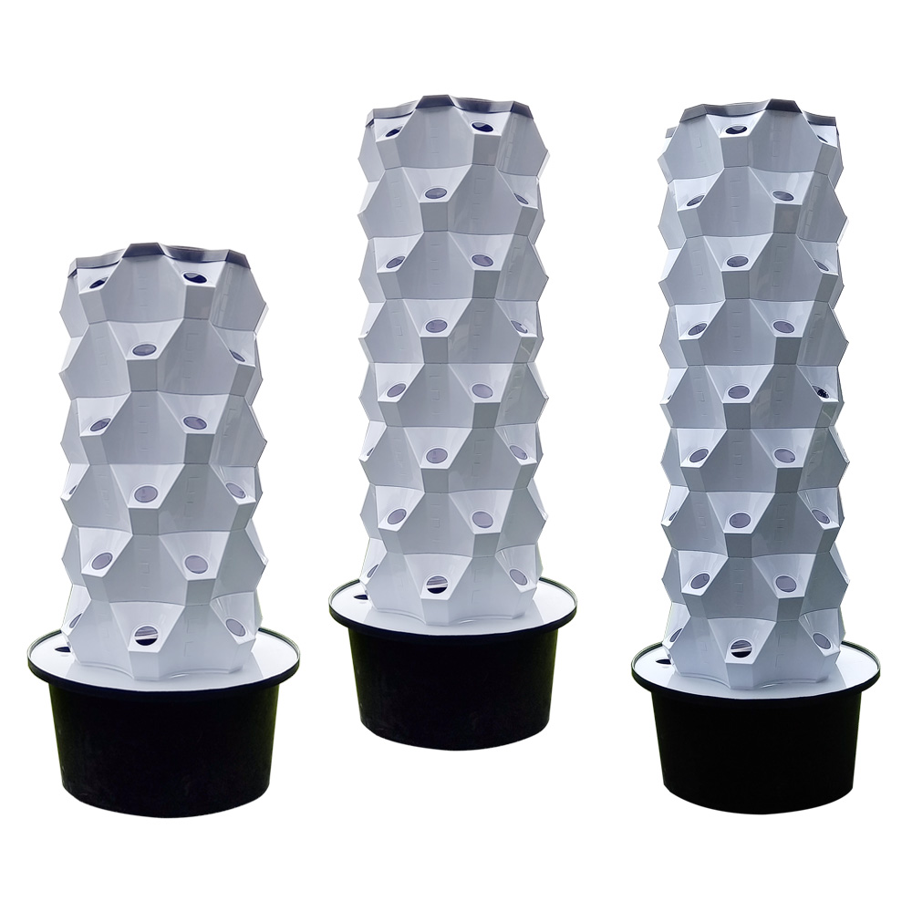 Hydroponic Tower - Gewächshaus Vertikaler Anbau Hydroponischer Anbauturm Garten
