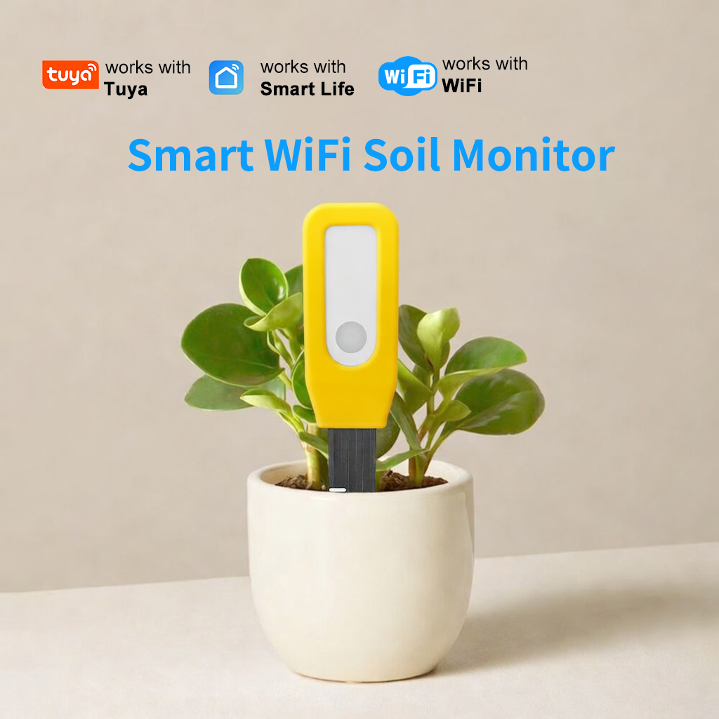 Garden Camera - WLAN-Bodenmonitor Tuya Smart Temperatur- und Feuchtigkeitssensor