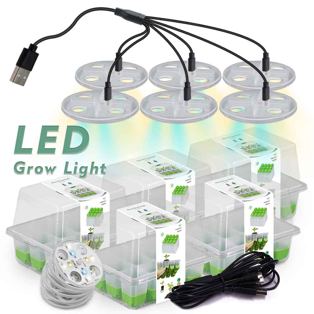 Grow Light Led - LED wachsen Licht Sämling Starter Tray