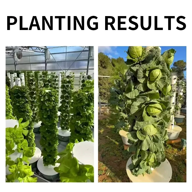 Hydroponic Tower - 9/11-stufiges Hydroponisches Anbausystem, Balkon-Anbauregal, Vertikaler Hydroponischer