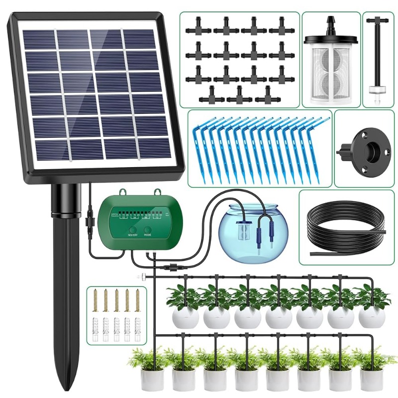 Smart Pot - Intelligentes Solarbewässerungsset 6V 2W mit eingebauter
