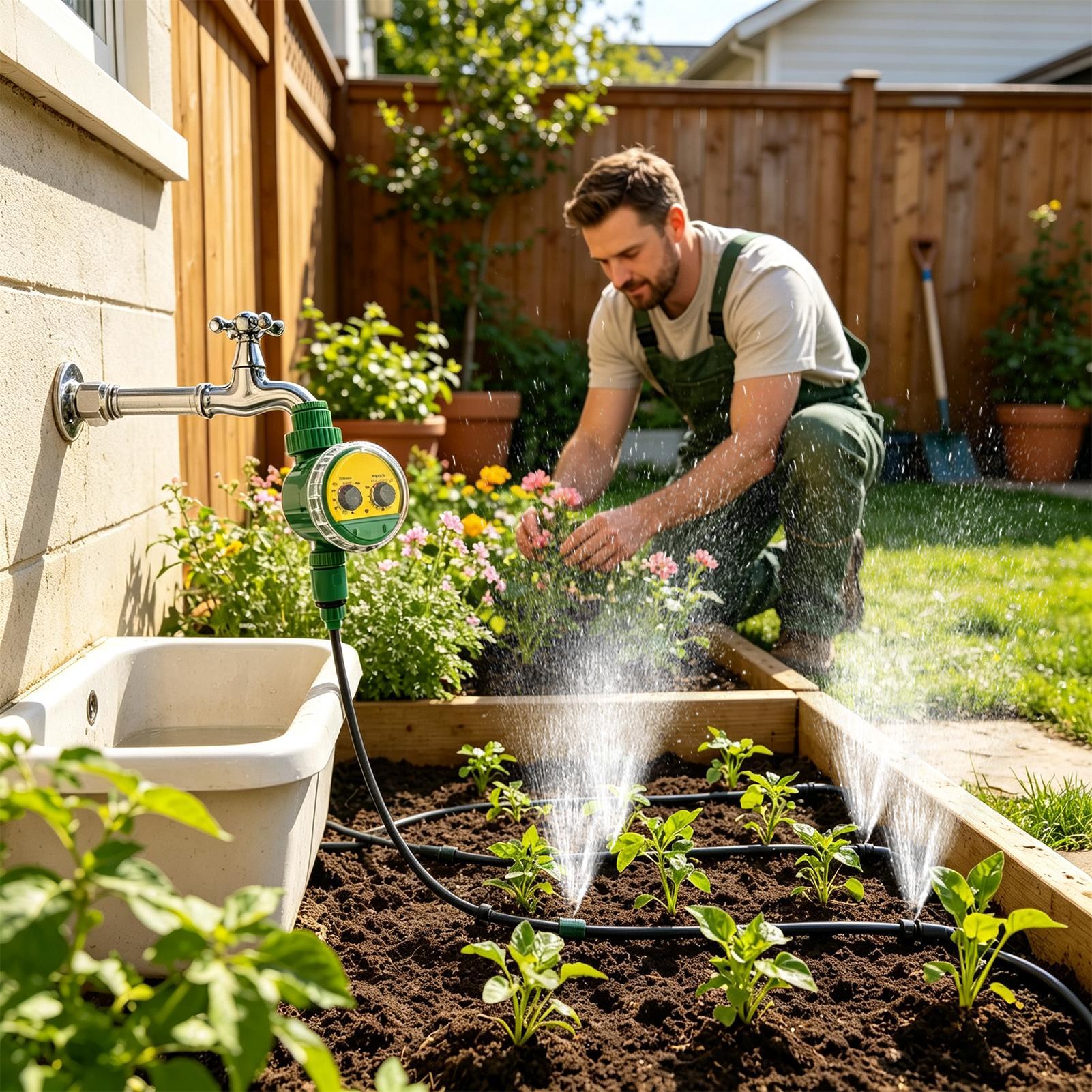 Sprinkler-Timer für Gartenschl – Automatic Watering Bewertung und Preis