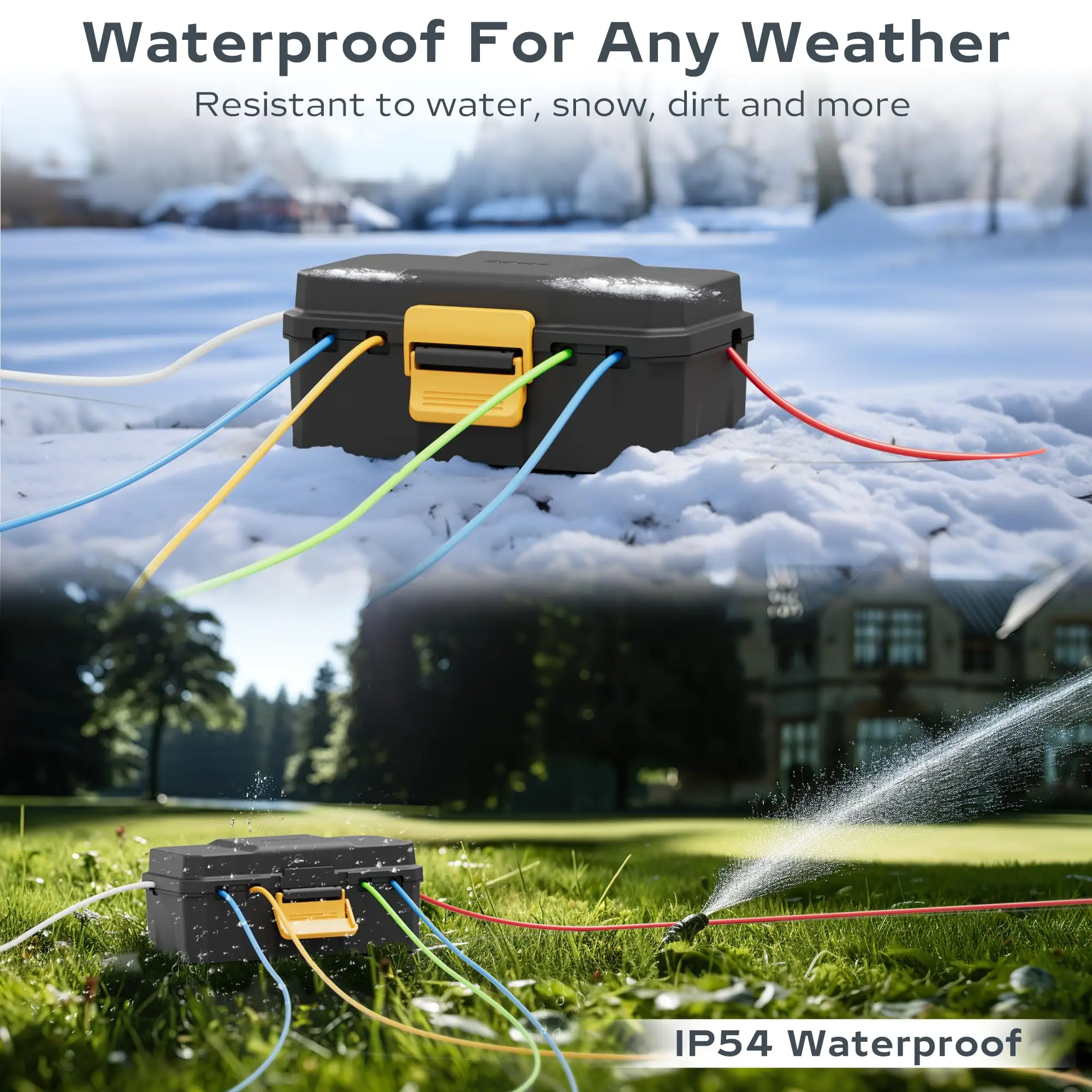 Diivoo wasserdichte Steckdosen – Smart Garden Kit Bewertung und Preis