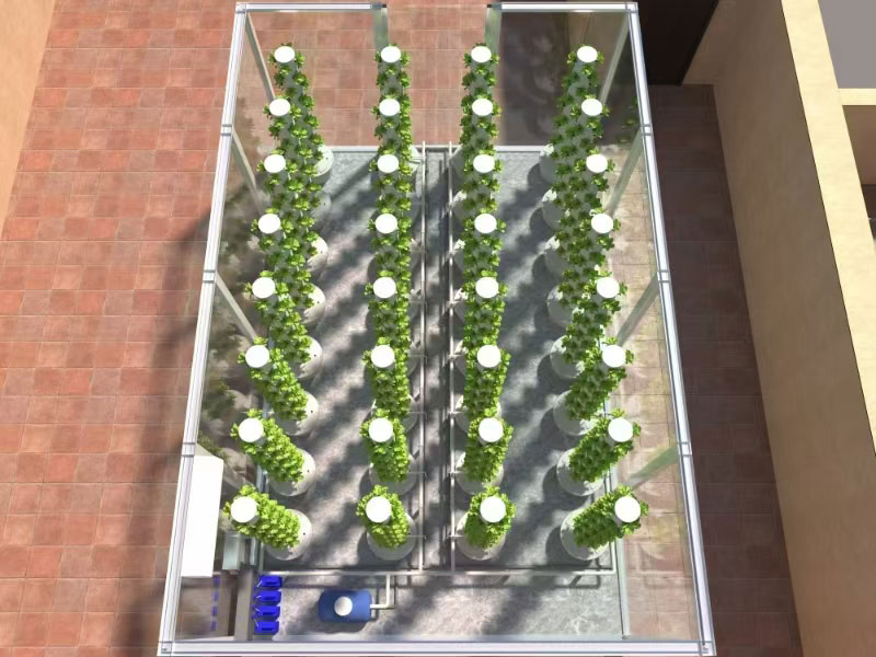 Vertikaler Anbauturm für den H – Hydroponic Tower Bewertung und Preis