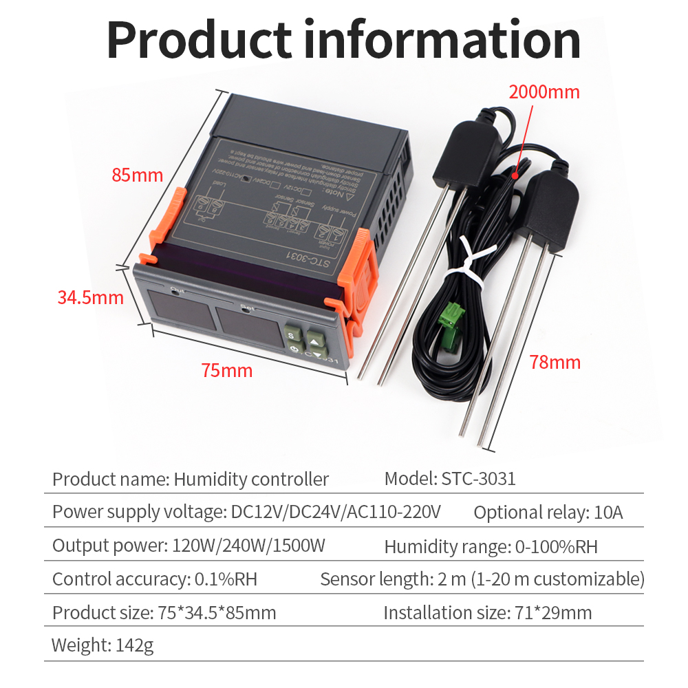 STC-3029 / 3030 / 3031 Feuchti – Plant Monitor Bewertung und Preis