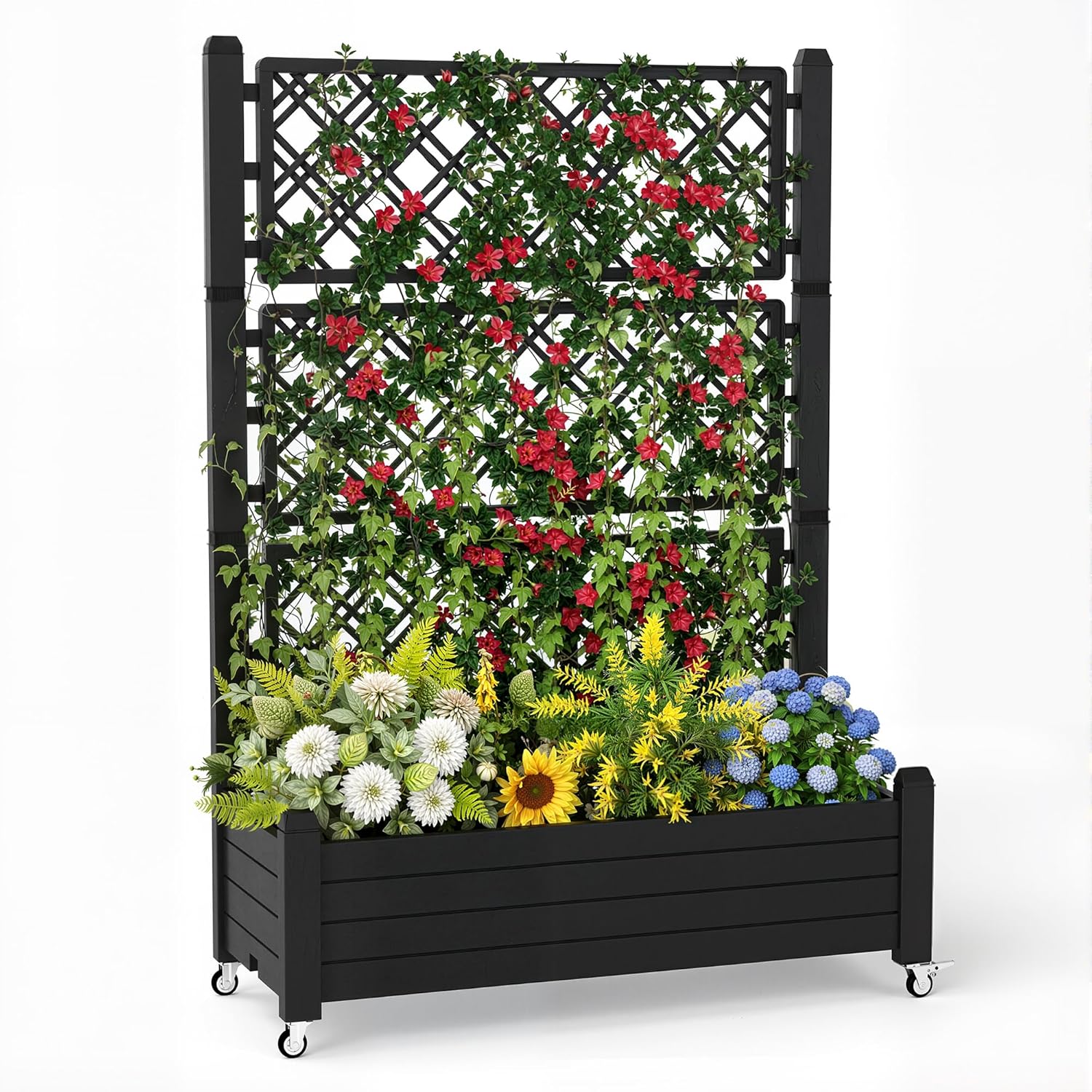 Hochbeet mit Rankgitter, 21 Ga – Self Watering Planter Bewertung und Preis