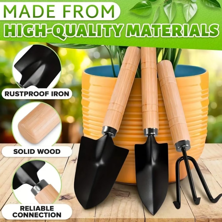 3-teiliges Mini-Gartenwerkzeug – Indoor Garden Kit Bewertung und Preis