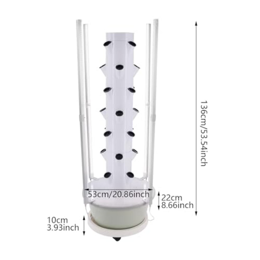 Hydroponischer Anbauturm für I – Hydroponic Tower Bewertung und Preis